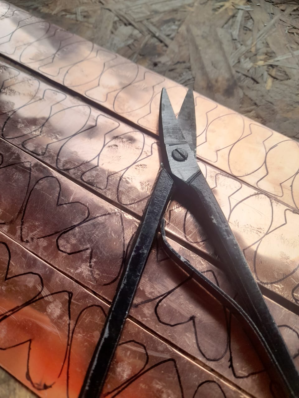 Técnica de esmaltado - Aplicación de esmaltes en cobre